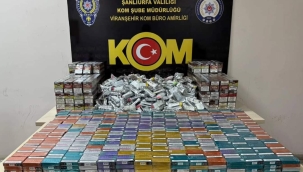 Şanlıurfa'da kaçakçılık operasyonu 