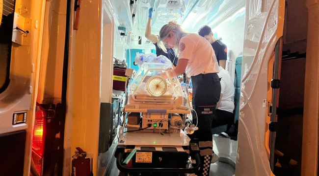 Şanlıurfa'da Meryem bebek için ambulans uçak