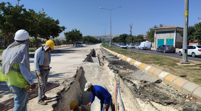 Şanlıurfa'da TOKİ konutlarının su ihtiyacı için çalışmalarını sürdürüyor