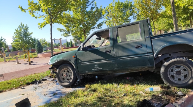Şanlıurfa'da trafik kazası, 1 yaralı
