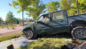 Şanlıurfa'da trafik kazası, 1 yaralı