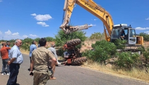 Şanlıurfa'da traktör devrildi, 2 yaralı