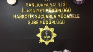 Şanlıurfa'da uyuşturucu operasyonu, 2 gözaltı