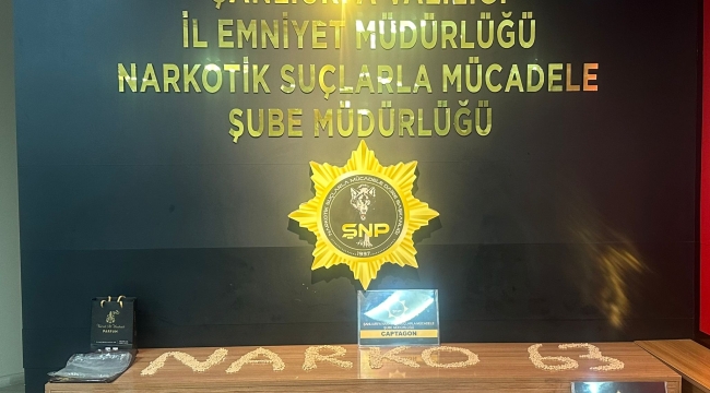 Şanlıurfa'da uyuşturucu operasyonu: Binlerce hap ele geçirildi