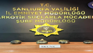 Şanlıurfa'da uyuşturucuyla operasyonu, 4 gözaltı