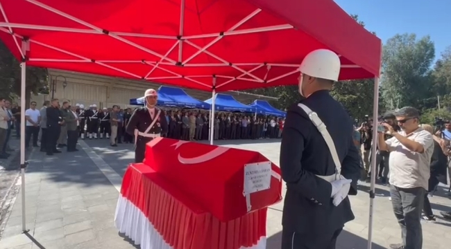 Şanlıurfa'da vefat eden il emniyet müdür yardımcısı memleketine uğurlandı