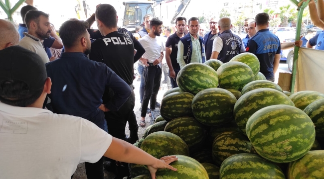 Şanlıurfa'da zabıta esnaf kavgası!