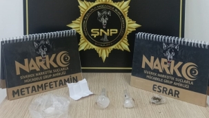 Siverek'te uyuşturucu operasyonu, 4 gözaltı