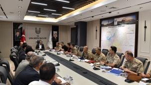 Vali Şıldak, Başkanlığında fıstık toplantısı yapıldı