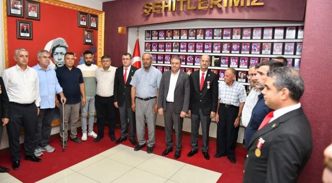Vali Şıldak'tan Şehit ve Gazi Derneğine Ziyaret