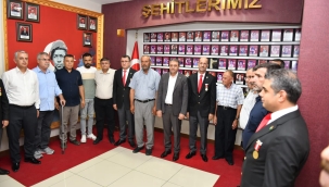 Vali Şıldak'tan Şehit ve Gazi Derneğine Ziyaret