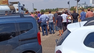 Viranşehir'de tanker ile otomobil çarpıştı, 5 yaralı