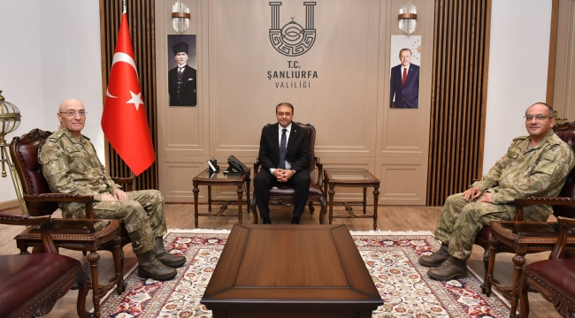7'nci Kolordu Komutanı Ünsal Şanlıurfa'da