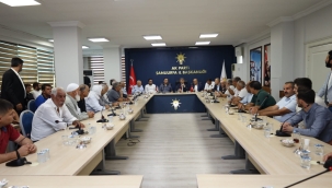 AK Parti Şanlıurfa İl Başkanı Mehmet İlhami Günbegi görevine başladı