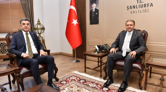 Başkan Günbegi'dan Vali Şıldak'a ziyaret
