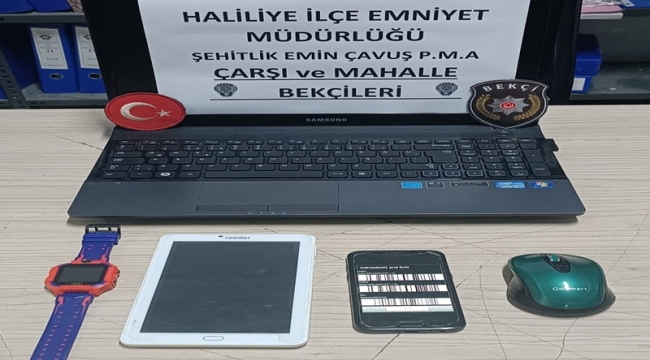 Haliliye'de Bekçilerine yakalandılar 