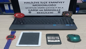 Haliliye'de Bekçilerine yakalandılar 