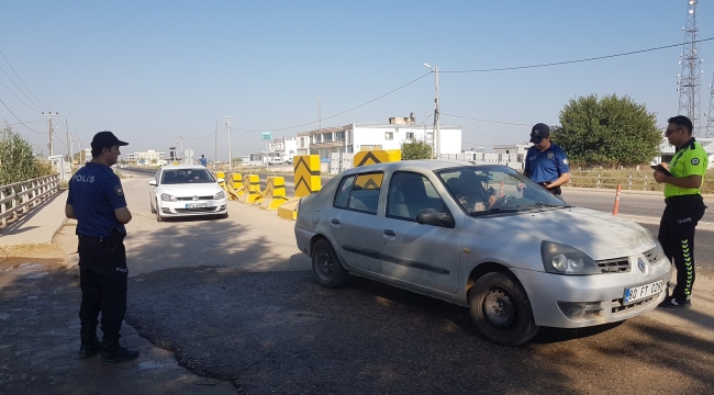 Şanlıurfa'da  15 araç sürücüsüne cezai işlem uygulandı