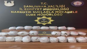 Şanlıurfa'da 223 kilo 250 gram sentetik skunk ele geçirildi