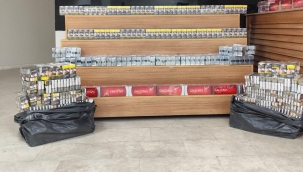 Şanlıurfa'da 3 bin 100 paket kaçak sigara ele geçirildi