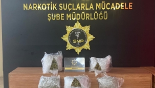 Şanlıurfa'da 6 kilo 200 gram skunk maddesi ele geçirildi