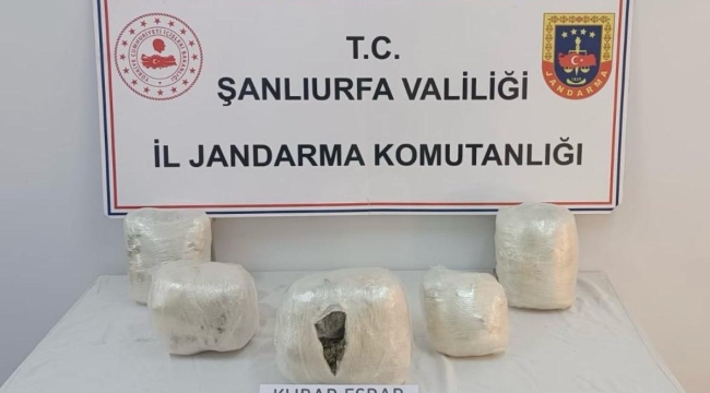 Şanlıurfa'da durdurulan araçta uyuşturucu çıktı! 1 kişi gözaltına alındı