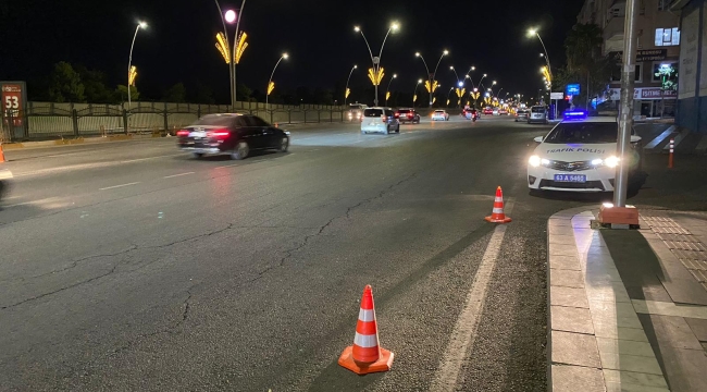 Şanlıurfa'da gece de denetimler sürüyor