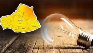 Şanlıurfa'da hafta sonu elektrik kesintisi yaşanacak ilçeler…