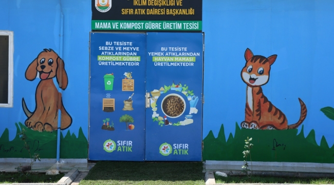 Şanlıurfa'da Organik Atıklardan Mama ve Kompost Gübre Üretimi Başladı