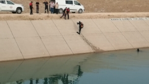 Şanlıurfa'da serinlemek için kanala giren genç boğuldu