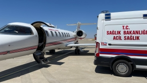 Şanlıurfa'dan İstanbul'a Ambulans Uçak Vatha bebek için havalandı
