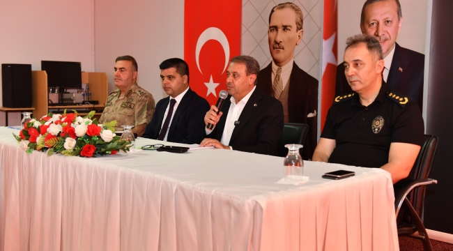 Vali Şıldak Suruç'ta Muhtarlarla Buluştu
