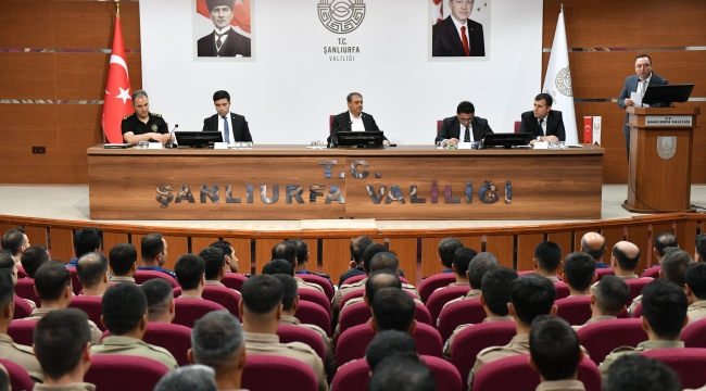  Vali Şıldak, Yunus timleri ve bekçilerle buluştu