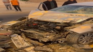 Akçakale'de kaza, 1 ağır yaralı