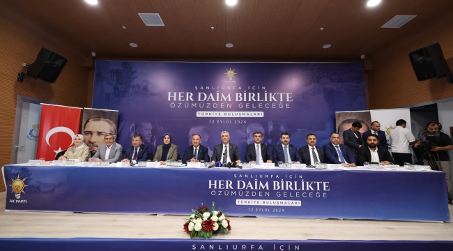 Bakan Bolat, AK Parti teşkilat ile bir araya geldi 