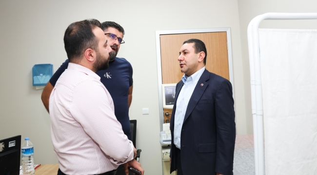 Başkan Özyavuz: Harran Sahra Hastanesi Hizmete Başladı