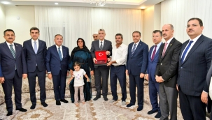 Başkan Yavuz Şehit Ailelerin ve Gazilerin Sorunları Bakan Bolat'a İleti.