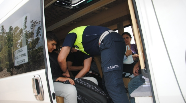Büyükşehir Zabıta'dan Okul Servislerine Yönelik Denetim