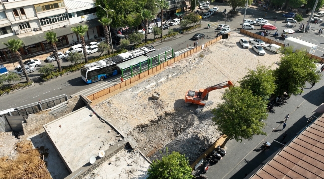 Haşimiye Meydanında Çalışmalara Başlandı