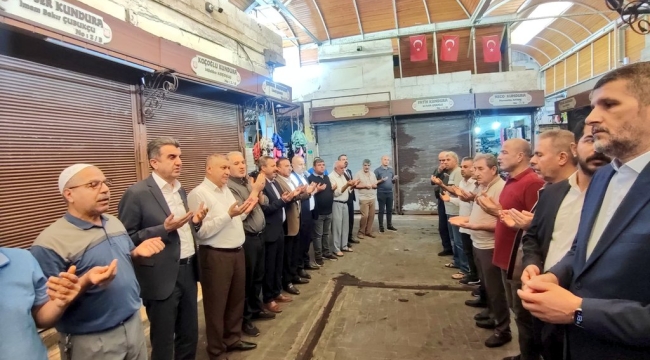 İl Başkanı Günbegi esnaflarla ahilik duasına katıldı