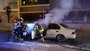 Karaköprü'de korku dolu anlar! Cayır cayır yandı