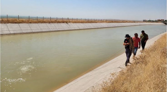 Şanlıurfa'da 14 yaşındaki çocuk kanala düştü