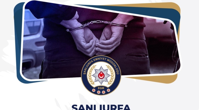 Şanlıurfa'da 14 yıl 5 ay hapsi bulunan şahıs yakalandı!