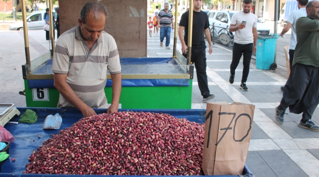 Şanlıurfa'da fıstık fiyatları düştü