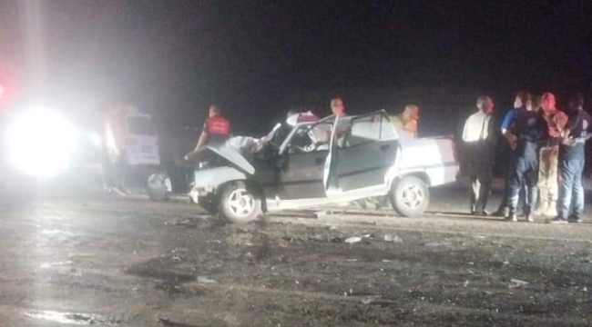 Şanlıurfa'da minibüs ile otomobil çarpıştı, 1 ölü 1 yaralı 
