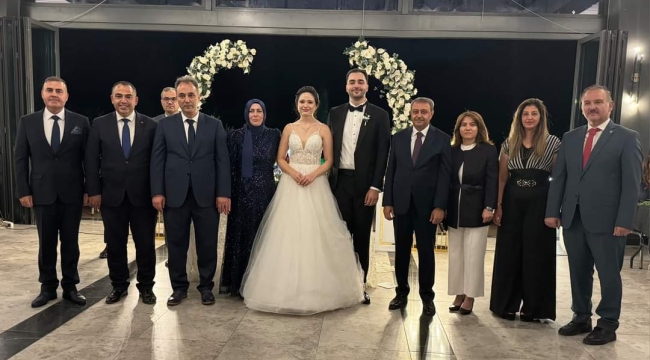 Şanlıurfa Emniyet Müdürü Erdem Bildirici'nin oğlu dünya evine girdi