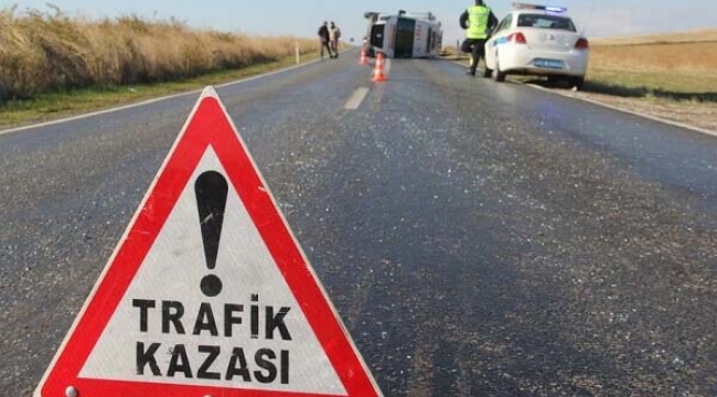 Şanlıurfa'nın iki otomobil çarpıştı, 1 yaralı