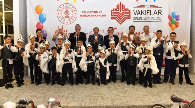 Sünnet Şöleninde Çocuklar Doyasıya Eğlendi