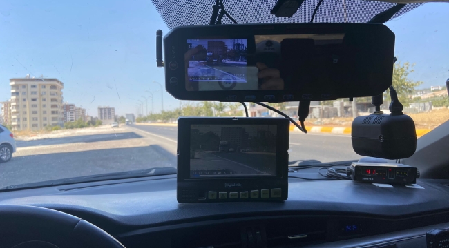 Urfa'da Radarla Hız Denetimleri Devam Ediyor