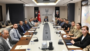 Vali Şıldak başkanlığında okul güvenlik toplantısı yapıldı